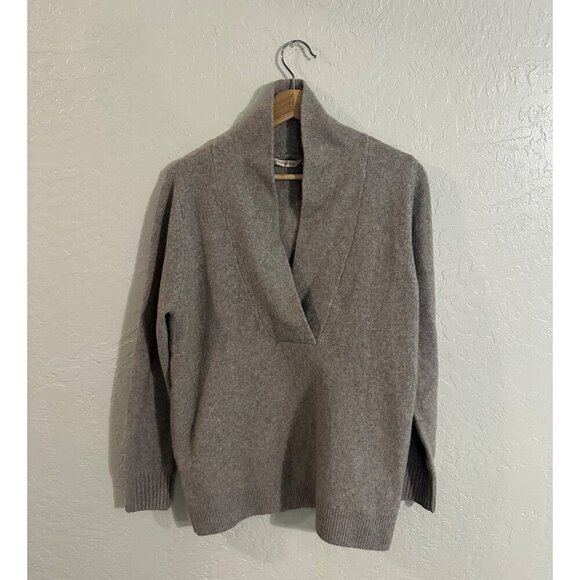 Soft Surroundings Wool Meera Taupe Sweater - Picture 8 of 10